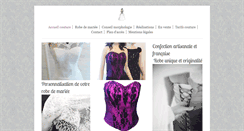 Desktop Screenshot of couture-priscille.com